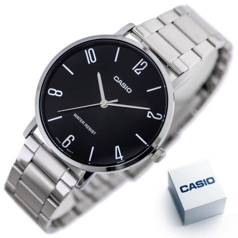 ZEGAREK MĘSKI CASIO MTP-VT01D-1B2 (zd165i) + BOX ZEGAREK MĘSKI CASIO MTP-VT01D-1B2 (zd165i) + BOX