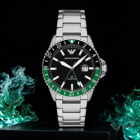 ZEGAREK MĘSKI EMPORIO ARMANI AR11589 - Diver GMT (zi112a) ZEGAREK MĘSKI EMPORIO ARMANI AR11589 - Diver GMT (zi112a)