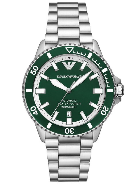 ZEGAREK MĘSKI EMPORIO ARMANI AR60080 Sea Explorer AUTOMATIC (zi110b) + BOX ZEGAREK MĘSKI EMPORIO ARMANI AR60080 Sea Explorer AUTOMATIC (zi110b) + BOX
