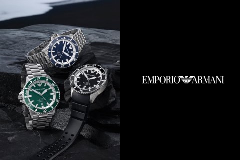 ZEGAREK MĘSKI EMPORIO ARMANI AR60080 Sea Explorer AUTOMATIC (zi110b) + BOX ZEGAREK MĘSKI EMPORIO ARMANI AR60080 Sea Explorer AUTOMATIC (zi110b) + BOX