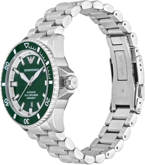 ZEGAREK MĘSKI EMPORIO ARMANI AR60080 Sea Explorer AUTOMATIC (zi110b) + BOX ZEGAREK MĘSKI EMPORIO ARMANI AR60080 Sea Explorer AUTOMATIC (zi110b) + BOX