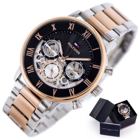 ZEGAREK MĘSKI TOMMY HILFIGER 1710570 Legend (zf107b) + BOX ZEGAREK MĘSKI TOMMY HILFIGER 1710570 Legend (zf107b) + BOX