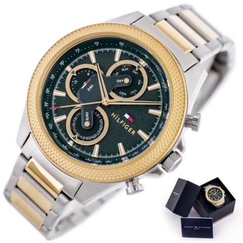 ZEGAREK MĘSKI TOMMY HILFIGER Clark 1792079 (zf105a) + BOX ZEGAREK MĘSKI TOMMY HILFIGER Clark 1792079 (zf105a) + BOX