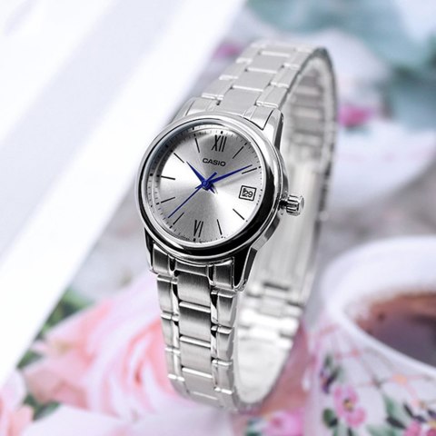 Zegarek Damski Casio LTP-V002D-7B3UDF + BOX Zegarek Damski Casio LTP-V002D-7B3UDF + BOX