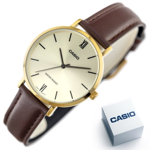 Zegarek Damski Casio LTP-VT01GL-9B + BOX Zegarek Damski Casio LTP-VT01GL-9B + BOX