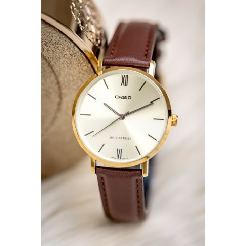 Zegarek Damski Casio LTP-VT01GL-9B + BOX Zegarek Damski Casio LTP-VT01GL-9B + BOX