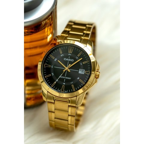 Zegarek Męski Casio MTP-V004G-1CUDF (zd251b) + BOX Zegarek Męski Casio MTP-V004G-1CUDF (zd251b) + BOX