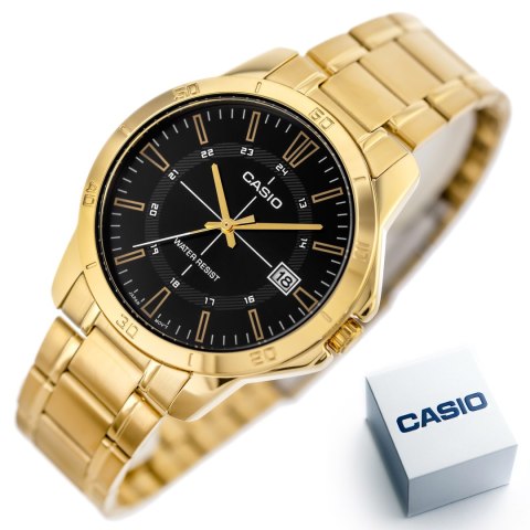 Zegarek Męski Casio MTP-V004G-1CUDF (zd251b) + BOX Zegarek Męski Casio MTP-V004G-1CUDF (zd251b) + BOX