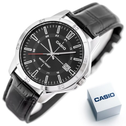 Zegarek Męski Casio MTP-V004L-1CUDF + BOX Zegarek Męski Casio MTP-V004L-1CUDF + BOX