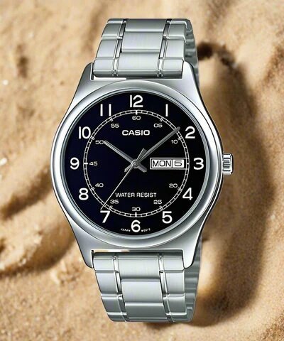 Zegarek Męski Casio MTP-V006D-1B2 + BOX Zegarek Męski Casio MTP-V006D-1B2 + BOX