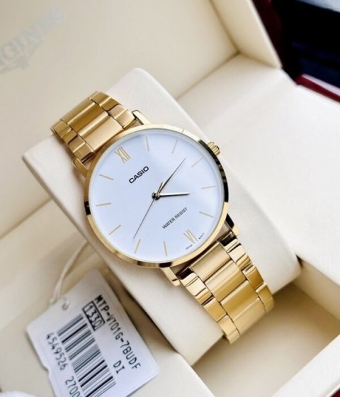 Zegarek Męski Casio MTP-VT01G-7B + BOX Zegarek Męski Casio MTP-VT01G-7B + BOX