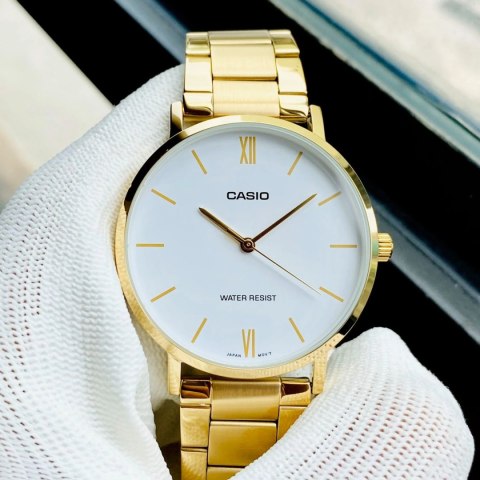 Zegarek Męski Casio MTP-VT01G-7B + BOX Zegarek Męski Casio MTP-VT01G-7B + BOX
