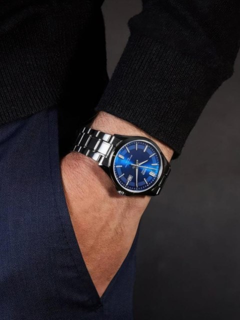 Zegarek Męski Casio MTS-100D-2A + BOX (zd236c) SZAFIR Zegarek Męski Casio MTS-100D-2A + BOX (zd236c) SZAFIR