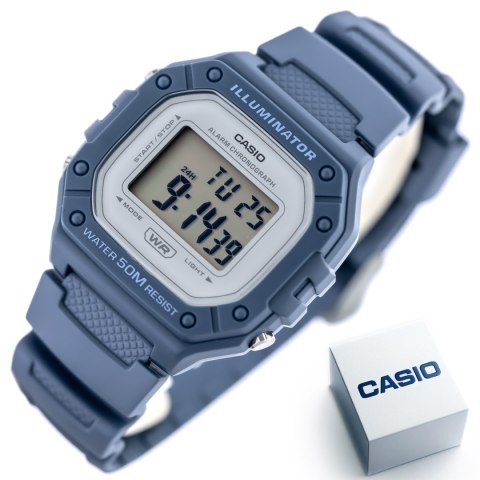 Zegarek Męski Casio W-218H-2AVDF ( zd208g) + BOX Zegarek Męski Casio W-218H-2AVDF ( zd208g) + BOX