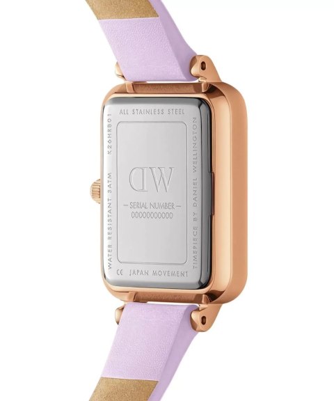 ZEGAREK DAMSKI DANIEL WELLINGTON Quadro Lavender Mop 20mm DW00100637 + BOX (zw521b) ZEGAREK DAMSKI DANIEL WELLINGTON Quadro Lavender Mop 20mm DW00100637 + BOX (zw521b)