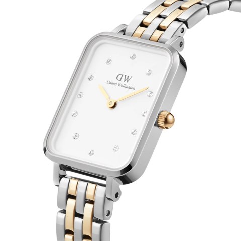 ZEGAREK DAMSKI DANIEL WELLINGTON Quadro Lumine 5-link two-tone 20mm DW00100625 + BOX (zw519f) ZEGAREK DAMSKI DANIEL WELLINGTON Quadro Lumine 5-link two-tone 20mm DW00100625 + BOX (zw519f)