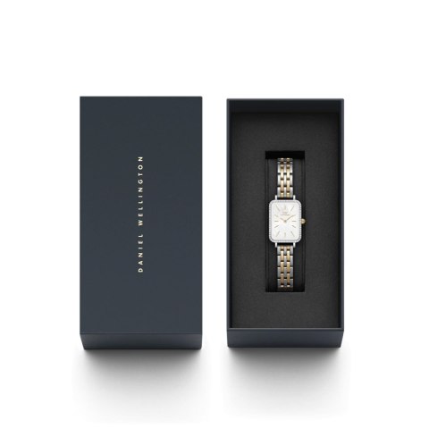 ZEGAREK DAMSKI DANIEL WELLINGTON Quadro Lumine Bezel 5-Link Two-Tone DW00100671 + BOX (zw519g) ZEGAREK DAMSKI DANIEL WELLINGTON Quadro Lumine Bezel 5-Link Two-Tone DW00100671 + BOX (zw519g)