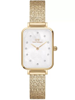 ZEGAREK DAMSKI DANIEL WELLINGTON Quadro Lumine Pressed Piano 20mm DW00100582 + BOX (zw519a)