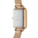 ZEGAREK DAMSKI DANIEL WELLINGTON Quadro Pressed Melrose Pearl 20mm DW00100510 + BOX (zw505o)