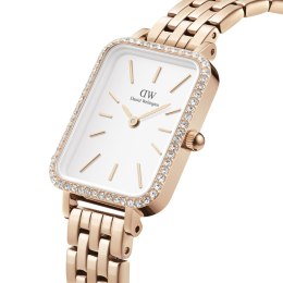 ZEGAREK DAMSKI DANIEL WELLINGTON Quadro Rose Gold DW00100672 + BOX (zw519h)