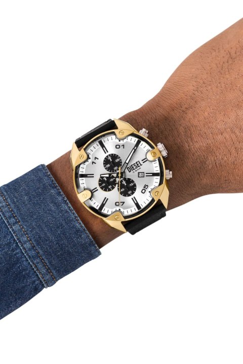 ZEGAREK MĘSKI DIESEL Spiked Chronograph DZ4671 + BOX ZEGAREK MĘSKI DIESEL Spiked Chronograph DZ4671 + BOX