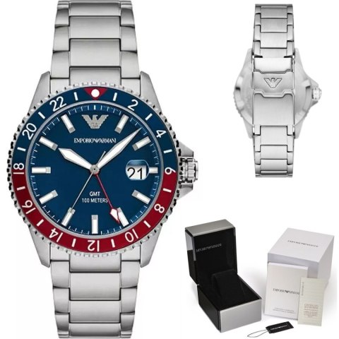 ZEGAREK MĘSKI EMPORIO ARMANI AR11590 - Diver GMT (zi112b) ZEGAREK MĘSKI EMPORIO ARMANI AR11590 - Diver GMT (zi112b)