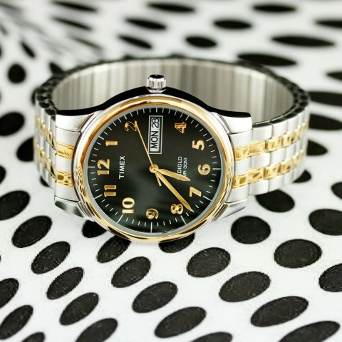 ZEGAREK MĘSKI TIMEX Charles Two-Tone T26481 INDIGLO + BOX ZEGAREK MĘSKI TIMEX Charles Two-Tone T26481 INDIGLO + BOX