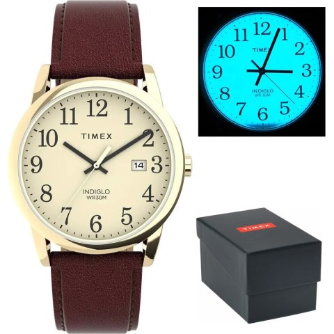 ZEGAREK MĘSKI TIMEX EASY READER TW2V68900 + BOX ZEGAREK MĘSKI TIMEX EASY READER TW2V68900 + BOX
