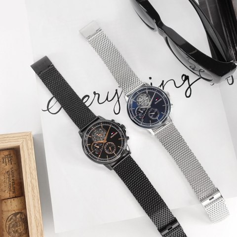 ZEGAREK MĘSKI TOMMY HILFIGER 1710610 (zf112a) + BOX ZEGAREK MĘSKI TOMMY HILFIGER 1710610 (zf112a) + BOX