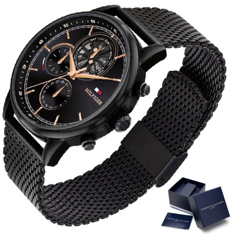 ZEGAREK MĘSKI TOMMY HILFIGER 1710610 (zf112a) + BOX ZEGAREK MĘSKI TOMMY HILFIGER 1710610 (zf112a) + BOX