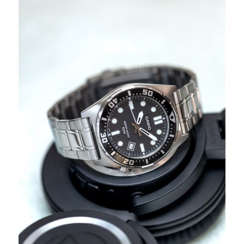 Zegarek Męski Casio MTD-135D-1A + BOX Zegarek Męski Casio MTD-135D-1A + BOX