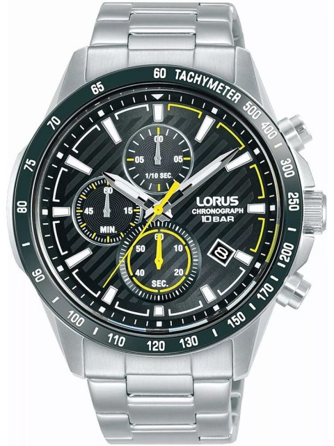 Zegarek Męski Lorus Chronograph 45 mm RM397HX9 + BOX Zegarek Męski Lorus Chronograph 45 mm RM397HX9 + BOX