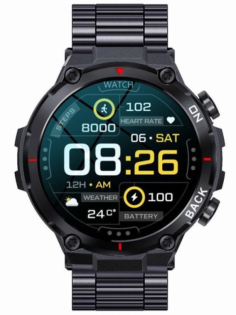 SMARTWATCH MĘSKI GRAVITY GT8-2 - z GPS (sg017b) SMARTWATCH MĘSKI GRAVITY GT8-2 - z GPS (sg017b)