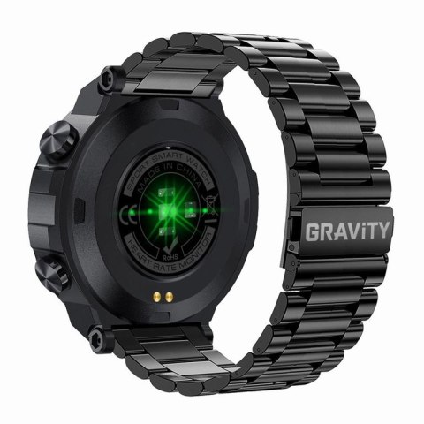 SMARTWATCH MĘSKI GRAVITY GT8-2 - z GPS (sg017b) SMARTWATCH MĘSKI GRAVITY GT8-2 - z GPS (sg017b)