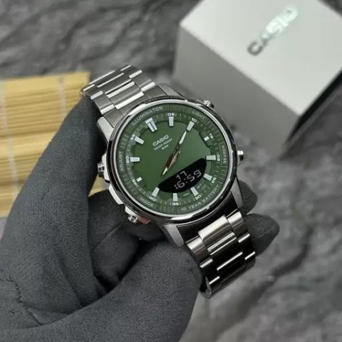 ZEGAREK MĘSKI CASIO AMW-880D-3A + BOX ZEGAREK MĘSKI CASIO AMW-880D-3A + BOX
