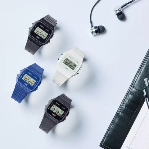 ZEGAREK MĘSKI CASIO F-91WB-7A + BOX ZEGAREK MĘSKI CASIO F-91WB-7A + BOX