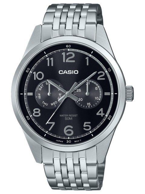 ZEGAREK MĘSKI CASIO MTP-E340D-1A (zd264a) + BOX ZEGAREK MĘSKI CASIO MTP-E340D-1A (zd264a) + BOX