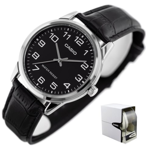 ZEGAREK MĘSKI CASIO MTP-V001L-1BUDF (zd080d) + BOX ZEGAREK MĘSKI CASIO MTP-V001L-1BUDF (zd080d) + BOX