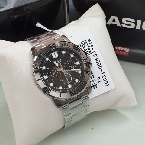 ZEGAREK MĘSKI CASIO MTP-VD300D-1E (zd268a) + BOX ZEGAREK MĘSKI CASIO MTP-VD300D-1E (zd268a) + BOX