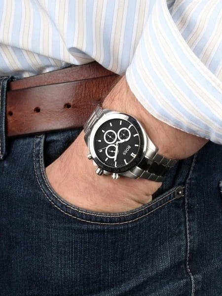 ZEGAREK MĘSKI HUGO BOSS 1512965 - IKON (zh008e) + BOX ZEGAREK MĘSKI HUGO BOSS 1512965 - IKON (zh008e) + BOX