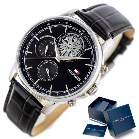 ZEGAREK MĘSKI TOMMY HILFIGER 1710605 Steward Open Heart + BOX ZEGAREK MĘSKI TOMMY HILFIGER 1710605 Steward Open Heart + BOX