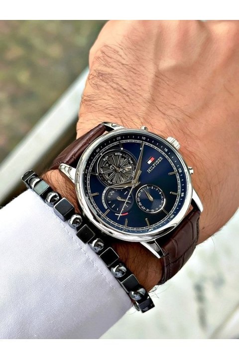 ZEGAREK MĘSKI TOMMY HILFIGER 1710629 Steward Open Heart + BOX ZEGAREK MĘSKI TOMMY HILFIGER 1710629 Steward Open Heart + BOX