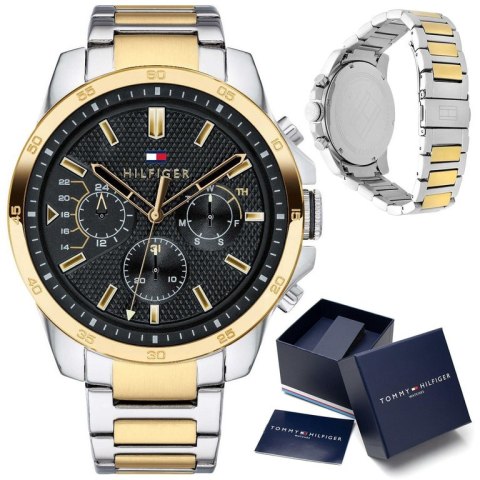 ZEGAREK MĘSKI TOMMY HILFIGER 1791559 DECKER +BOX ZEGAREK MĘSKI TOMMY HILFIGER 1791559 DECKER +BOX
