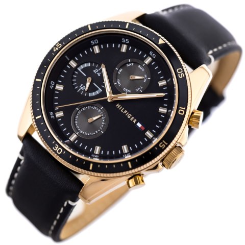 ZEGAREK MĘSKI TOMMY HILFIGER 1791836 PARKER (zf041c) + BOX ZEGAREK MĘSKI TOMMY HILFIGER 1791836 PARKER (zf041c) + BOX