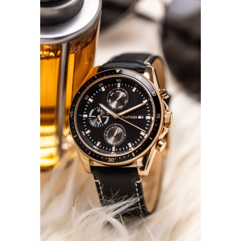 ZEGAREK MĘSKI TOMMY HILFIGER 1791836 PARKER (zf041c) + BOX ZEGAREK MĘSKI TOMMY HILFIGER 1791836 PARKER (zf041c) + BOX