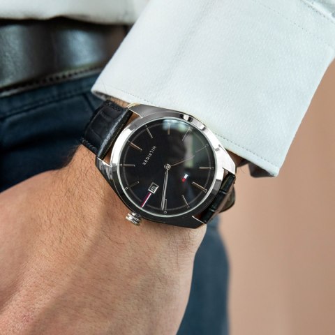 ZEGAREK MĘSKI TOMMY HILFIGER Theo 1710439 (zf115a) + BOX ZEGAREK MĘSKI TOMMY HILFIGER Theo 1710439 (zf115a) + BOX