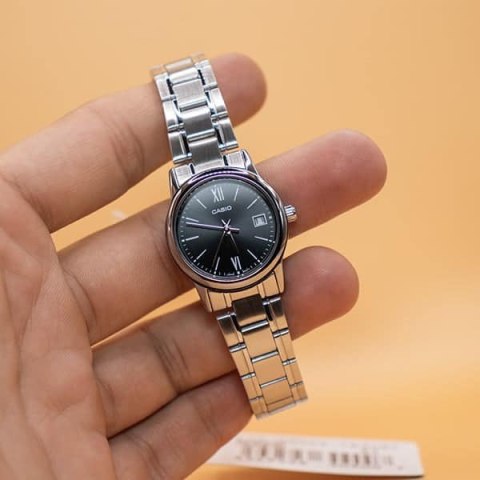 Zegarek Damski Casio LTP-V002D-1B3UDF + BOX Zegarek Damski Casio LTP-V002D-1B3UDF + BOX