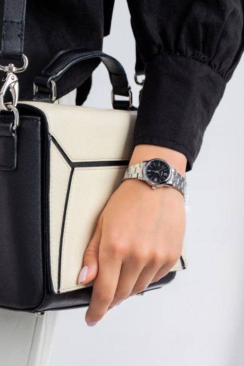 Zegarek Damski Casio LTP-V002D-1B3UDF + BOX Zegarek Damski Casio LTP-V002D-1B3UDF + BOX