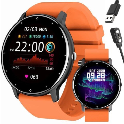 SMARTWATCH UNISEX GRAVITY GT1-9 - PULSOMETR, WŁASNE TARCZE (sg015i) SMARTWATCH UNISEX GRAVITY GT1-9 - PULSOMETR, WŁASNE TARCZE (sg015i)