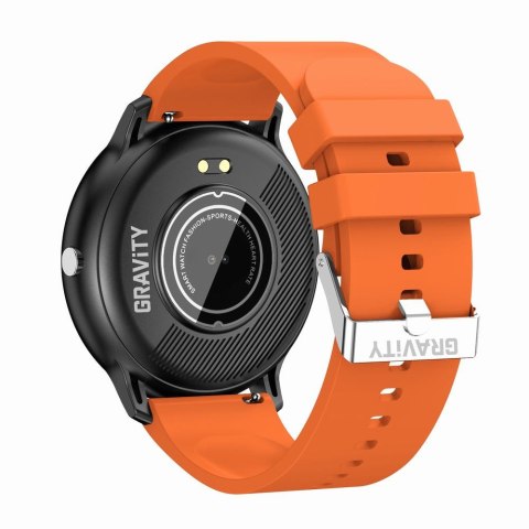 SMARTWATCH UNISEX GRAVITY GT1-9 - PULSOMETR, WŁASNE TARCZE (sg015i) SMARTWATCH UNISEX GRAVITY GT1-9 - PULSOMETR, WŁASNE TARCZE (sg015i)